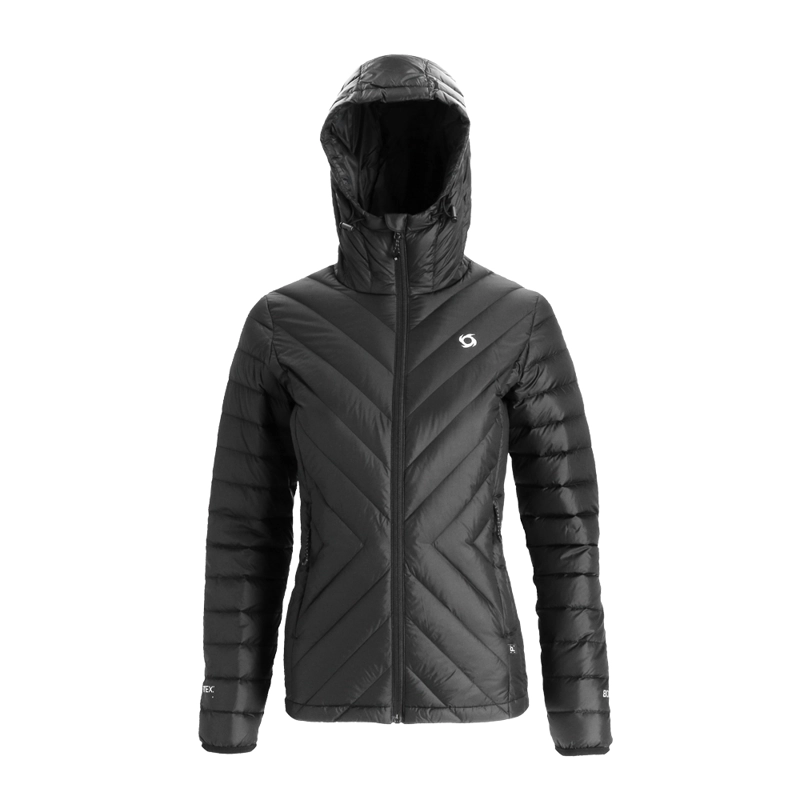 PARKA PLUMA ZIMA MUJER DOITE NEGRO - 1