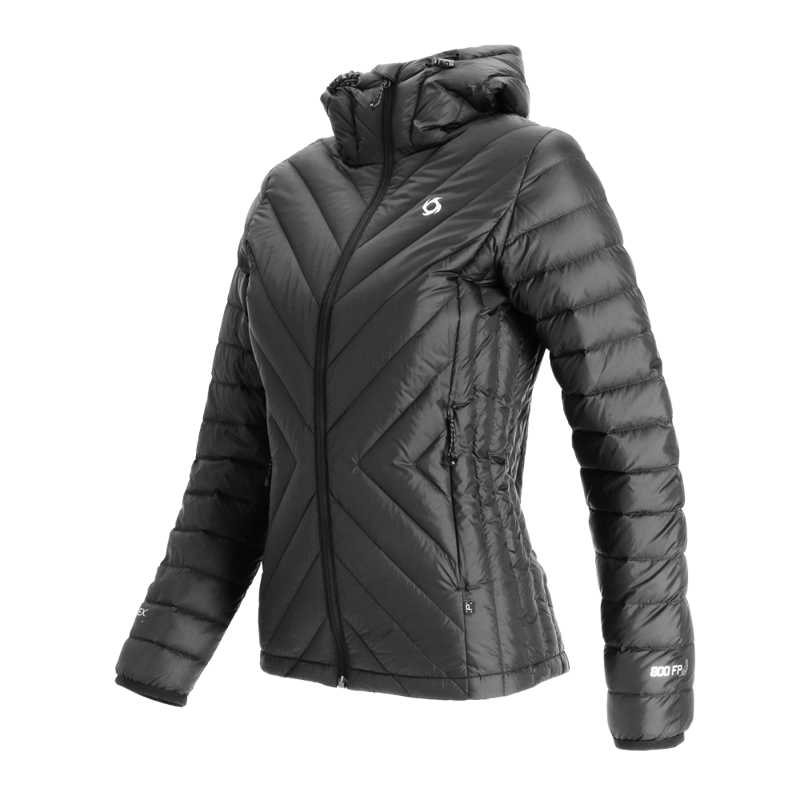 PARKA PLUMA ZIMA MUJER DOITE NEGRO - 2