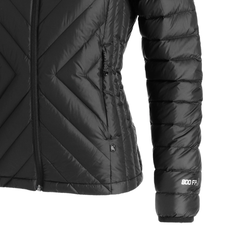 PARKA PLUMA ZIMA MUJER DOITE NEGRO - 5