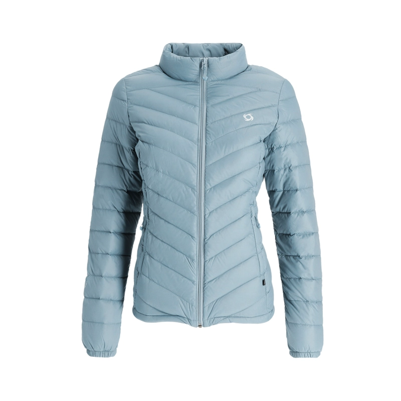 PARKA PLUMA EPOK MUJER DOITE CELESTE - 1