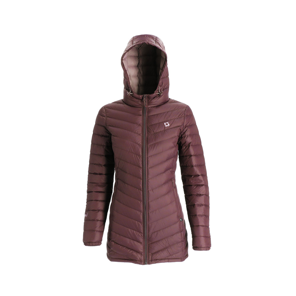 PARKA PLUMA AKEN MUJER BURDEO DOITE - 1