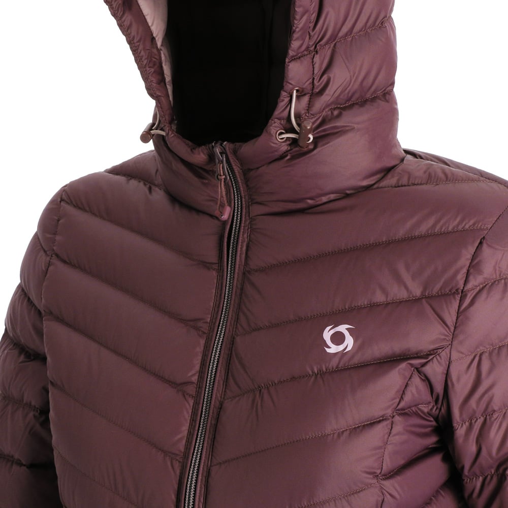 PARKA PLUMA AKEN MUJER BURDEO DOITE - 4