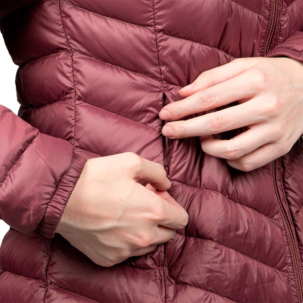 PARKA PLUMA AKEN MUJER BURDEO DOITE - 9