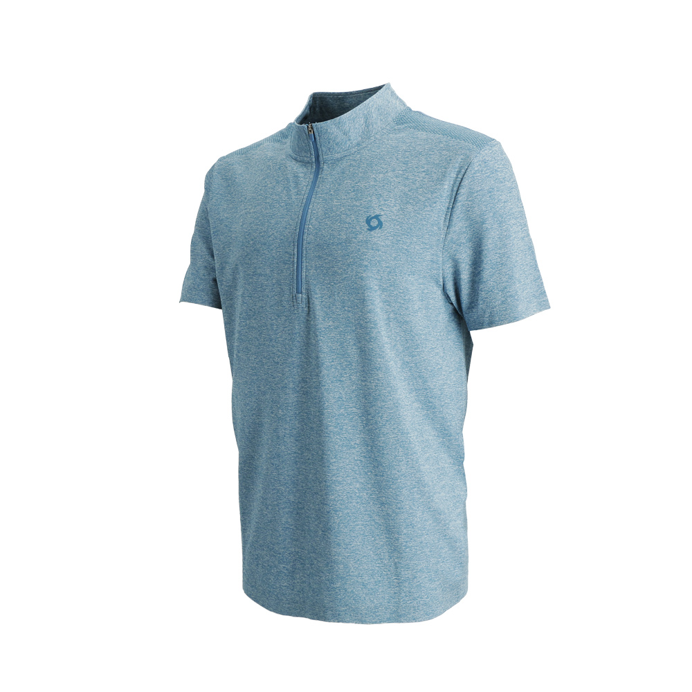 POLERA MANGA CORTA DEPORTIVA PERFORMANCE HOMBRE AZUL DOITE - 2