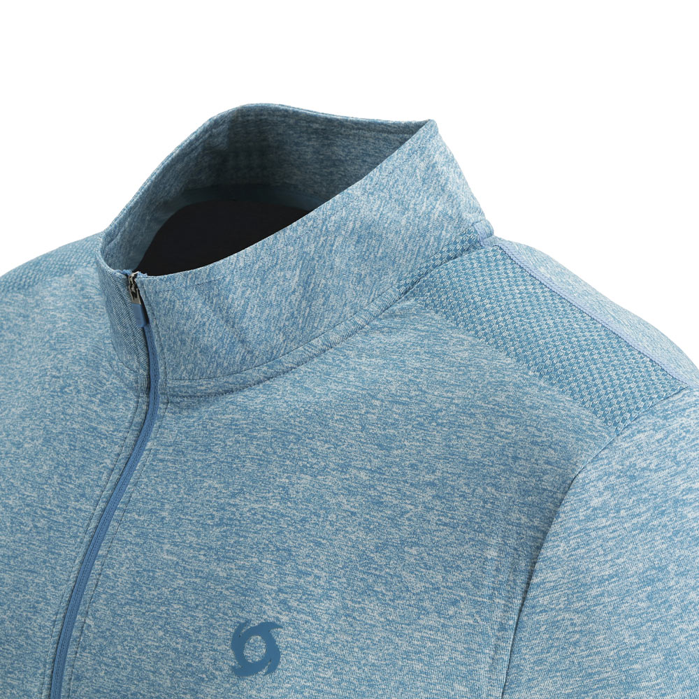 POLERA MANGA CORTA DEPORTIVA PERFORMANCE HOMBRE AZUL DOITE - 4