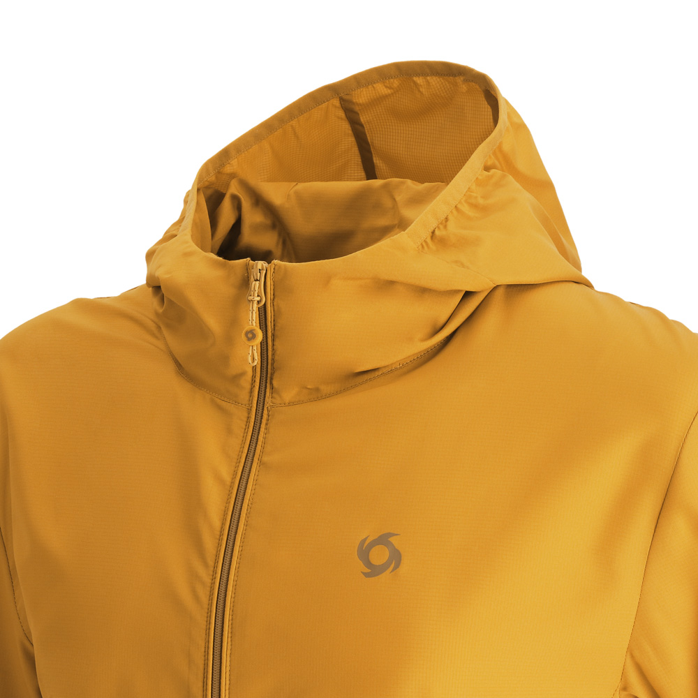 CHAQUETA COMPACTABLE AIRJKT HOODIE HOMBRE MOSTAZA DOITE - 4
