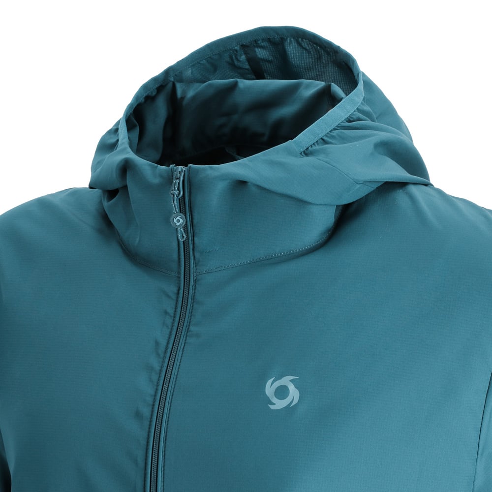 CHAQUETA COMPACTABLE AIRJKT HOODIE HOMBRE PETROLEO DOITE - 4