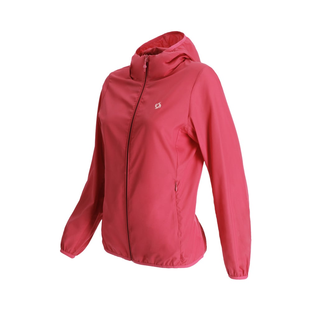 CHAQUETA COMPACTABLE AIRJKT HOODIE MUJER GUINDA DOITE - 2