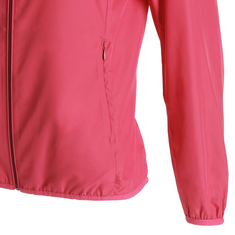 CHAQUETA COMPACTABLE AIRJKT HOODIE MUJER GUINDA DOITE - 5