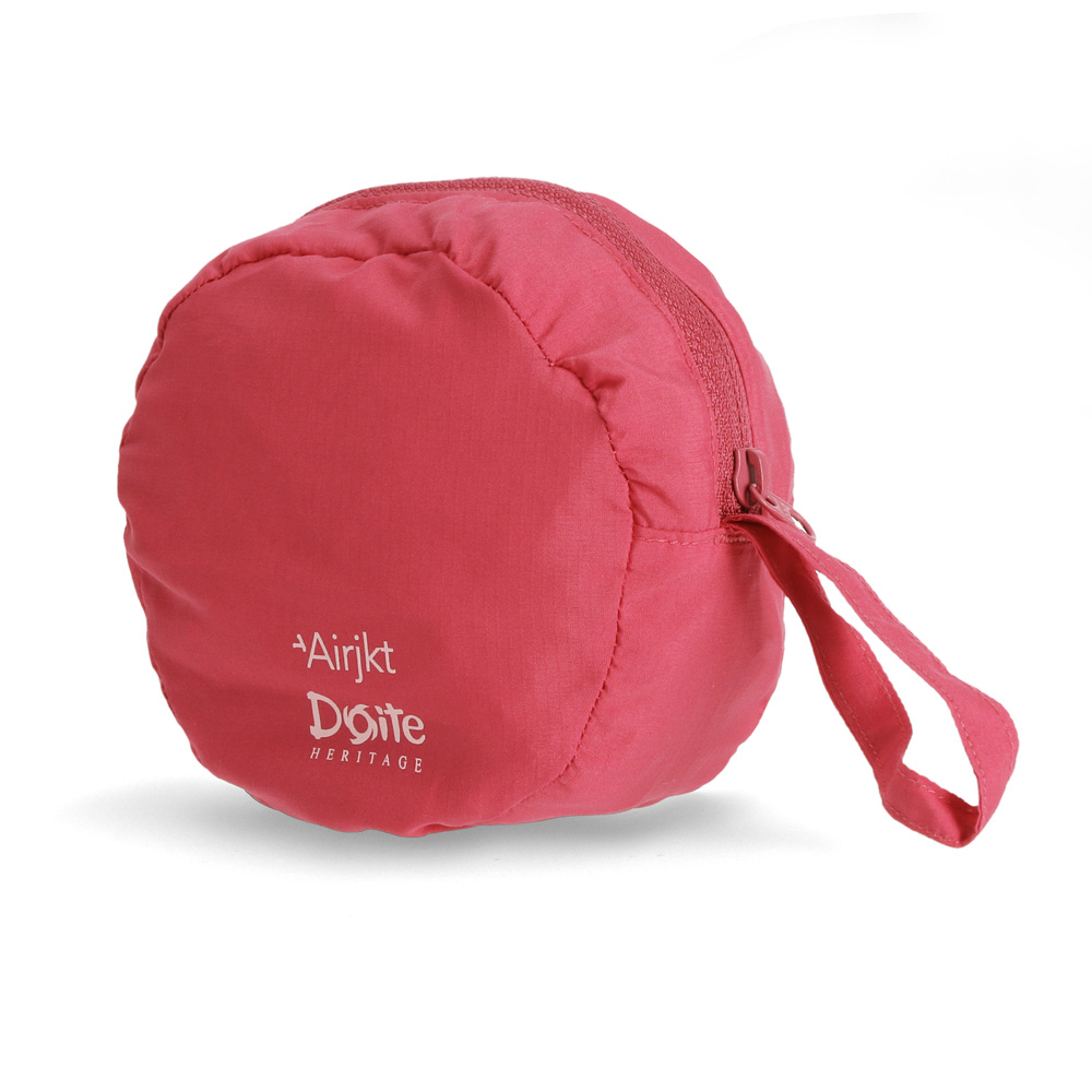 CHAQUETA COMPACTABLE AIRJKT HOODIE MUJER GUINDA DOITE - 6
