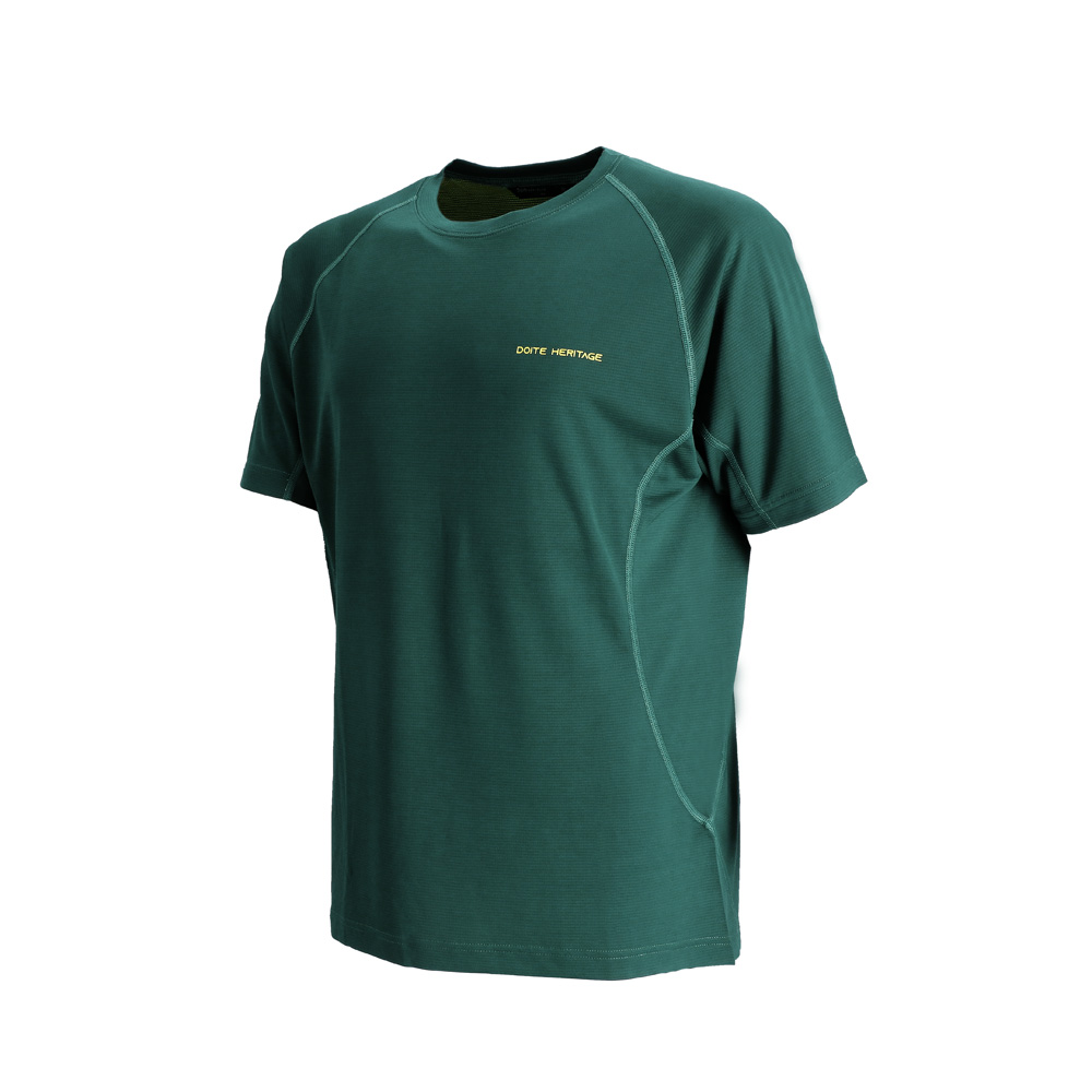 POLERA DEPORTIVA MANGA CORTA FAST HOMBRE TURQUESA DOITE - 2