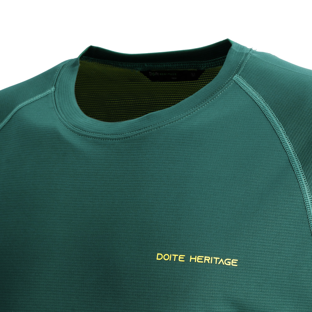 POLERA DEPORTIVA MANGA CORTA FAST HOMBRE TURQUESA DOITE - 4