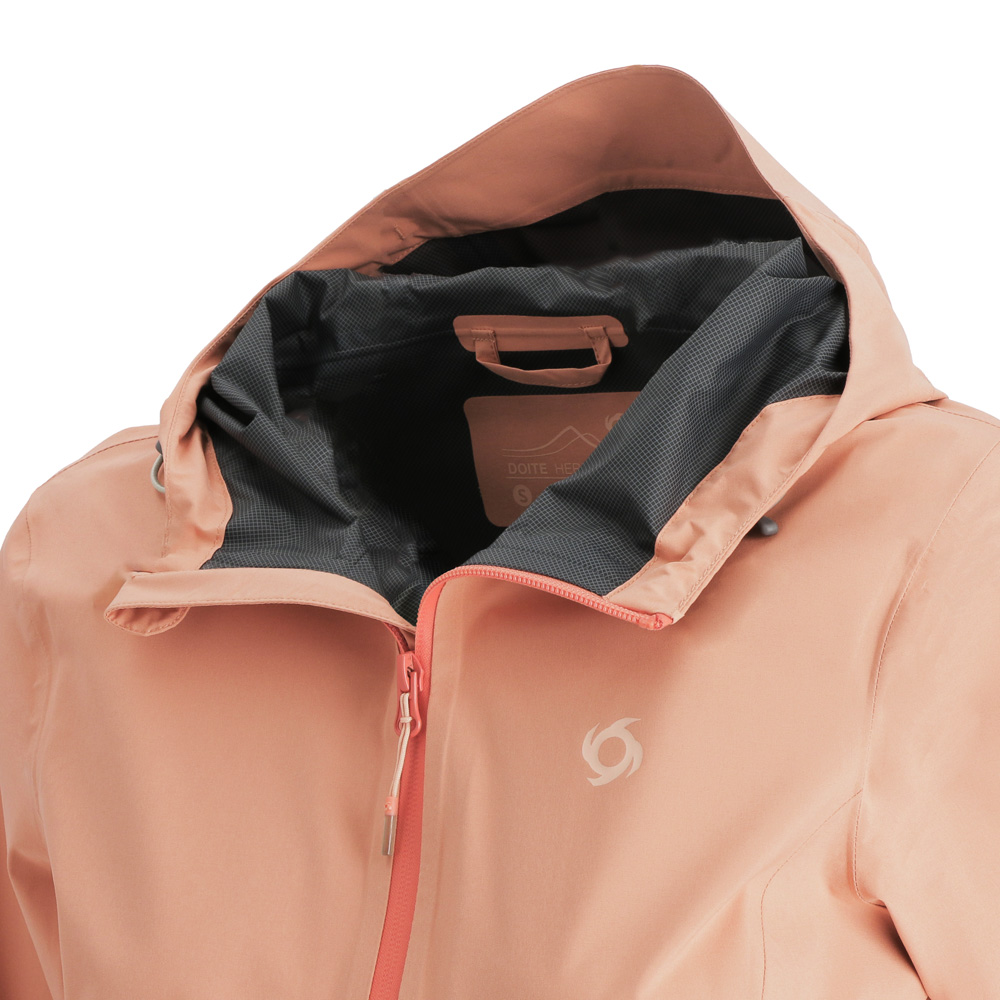 CORTAVIENTO IMPERMEABLE LIVEN MUJER DAMASCO DOITE - 4