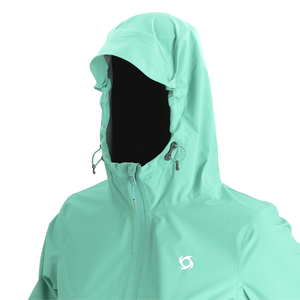 CORTAVIENTO IMPERMEABLE LEXIS MUJER TURQUESA DOITE - 2