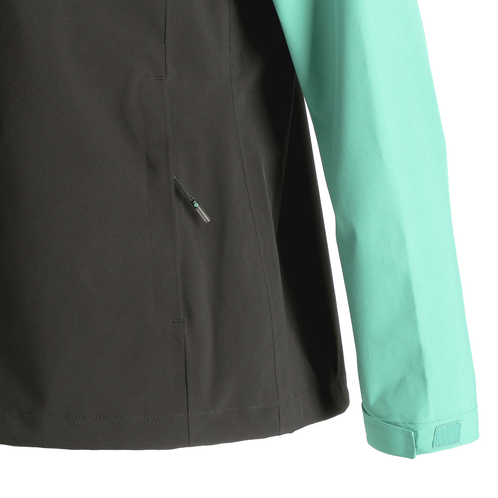 CORTAVIENTO IMPERMEABLE LEXIS MUJER TURQUESA DOITE - 5