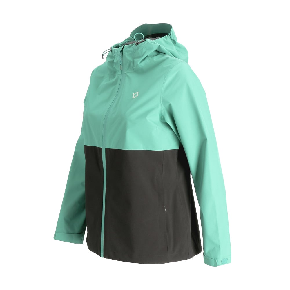 CORTAVIENTO IMPERMEABLE LEXIS MUJER TURQUESA DOITE - 6