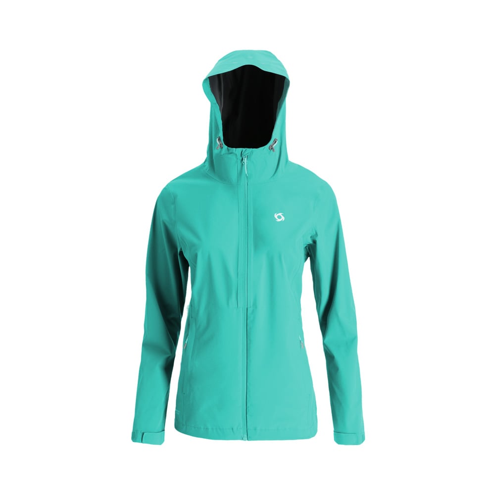 CORTAVIENTO IMPERMEABLE LIVEN MUJER TURQUESA DOITE - 1