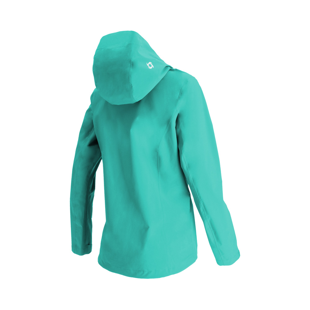 CORTAVIENTO IMPERMEABLE LIVEN MUJER TURQUESA DOITE - 3