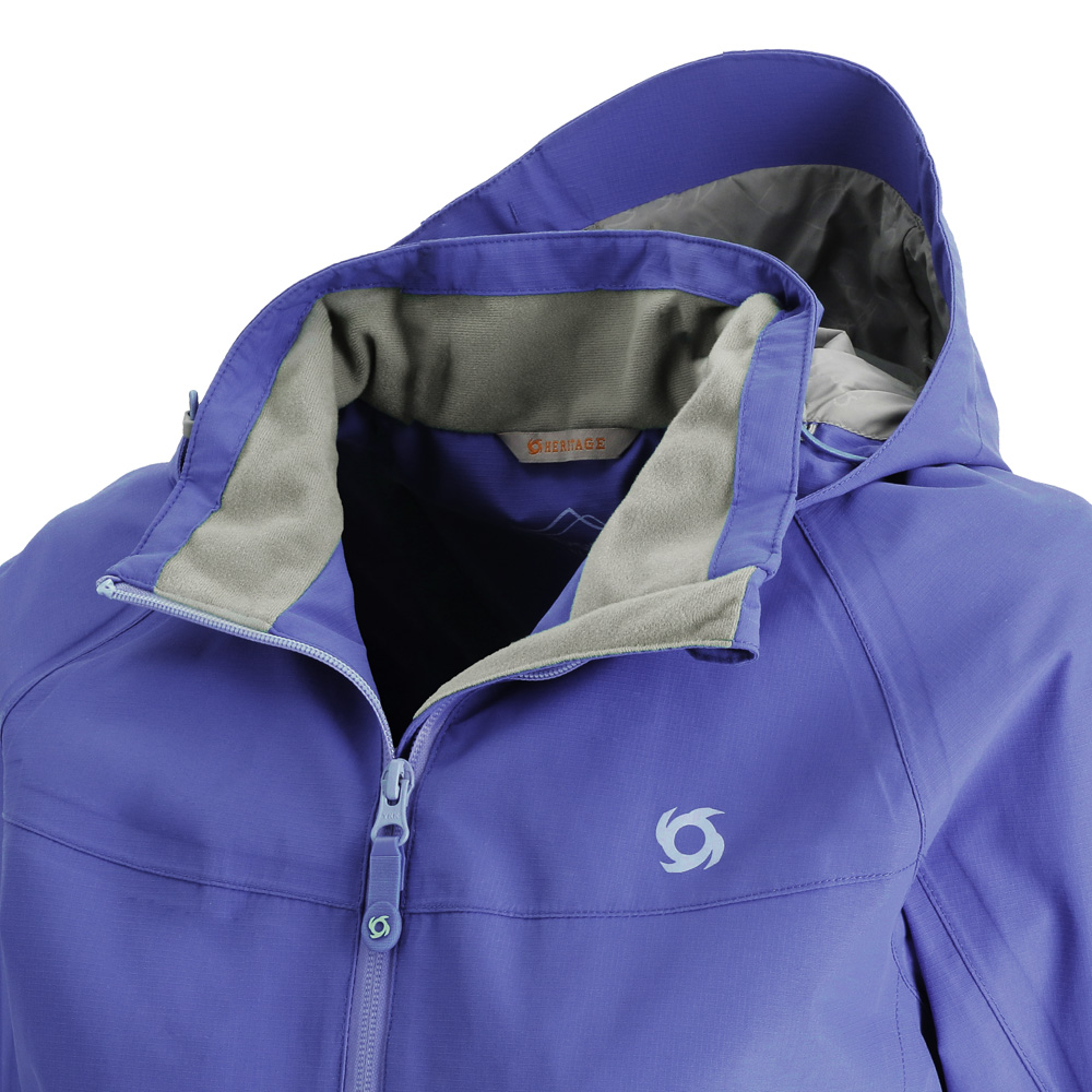 CORTAVIENTO IMPERMEABLE STORM MUJER AZUL DOITE - 4