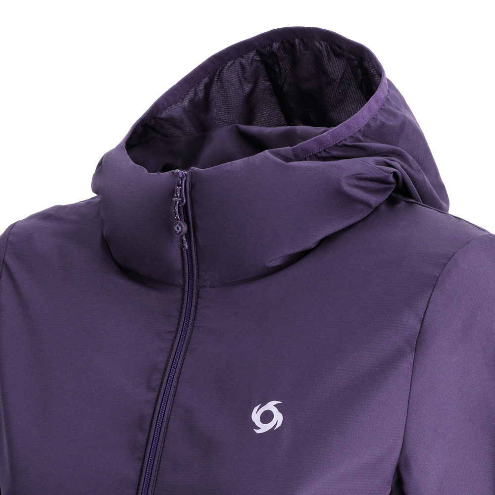CHAQUETA COMPACTABLE AIRJKT HOODIE MUJER MORADO DOITE - 4