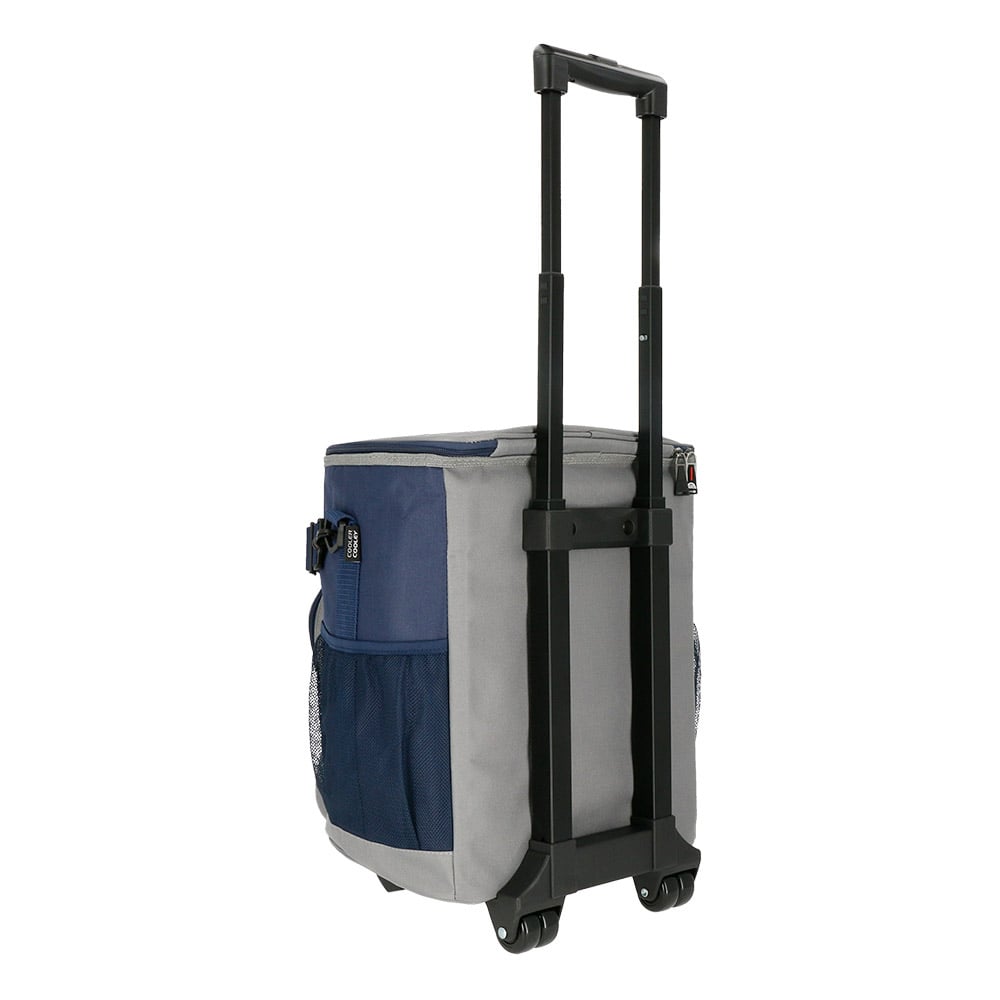 COOLER DOITE PLEGABLE TROLLEY COOLEY 25 LITROS AZUL - 4