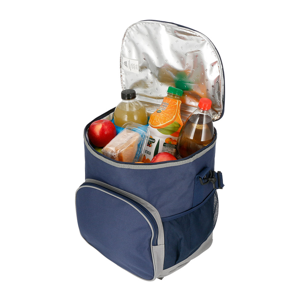 COOLER DOITE PLEGABLE TROLLEY COOLEY 25 LITROS AZUL - 6