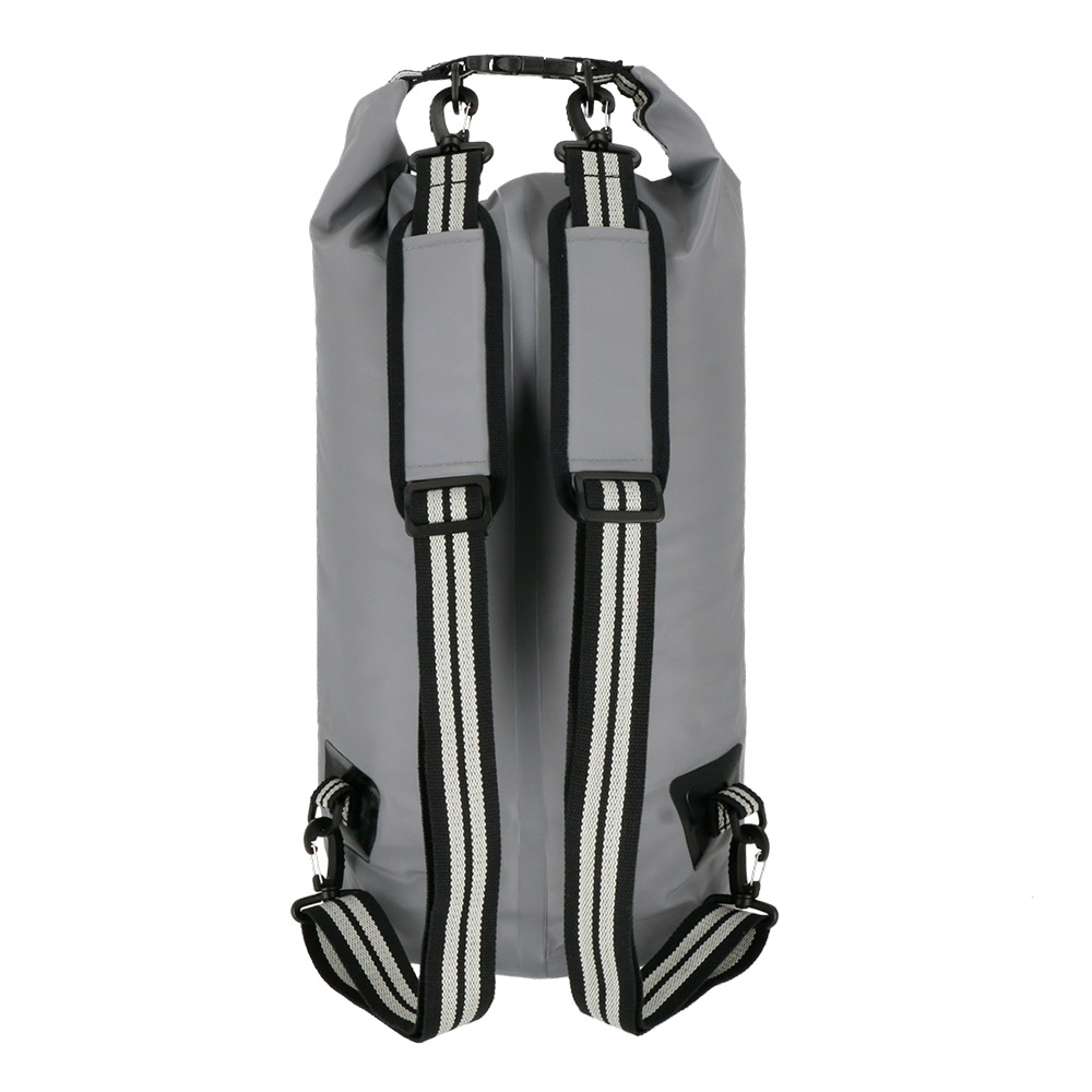 COOLER DOITE PLEGABLE OUTDOOR COOLBAG 15 LITROS GRIS - 3