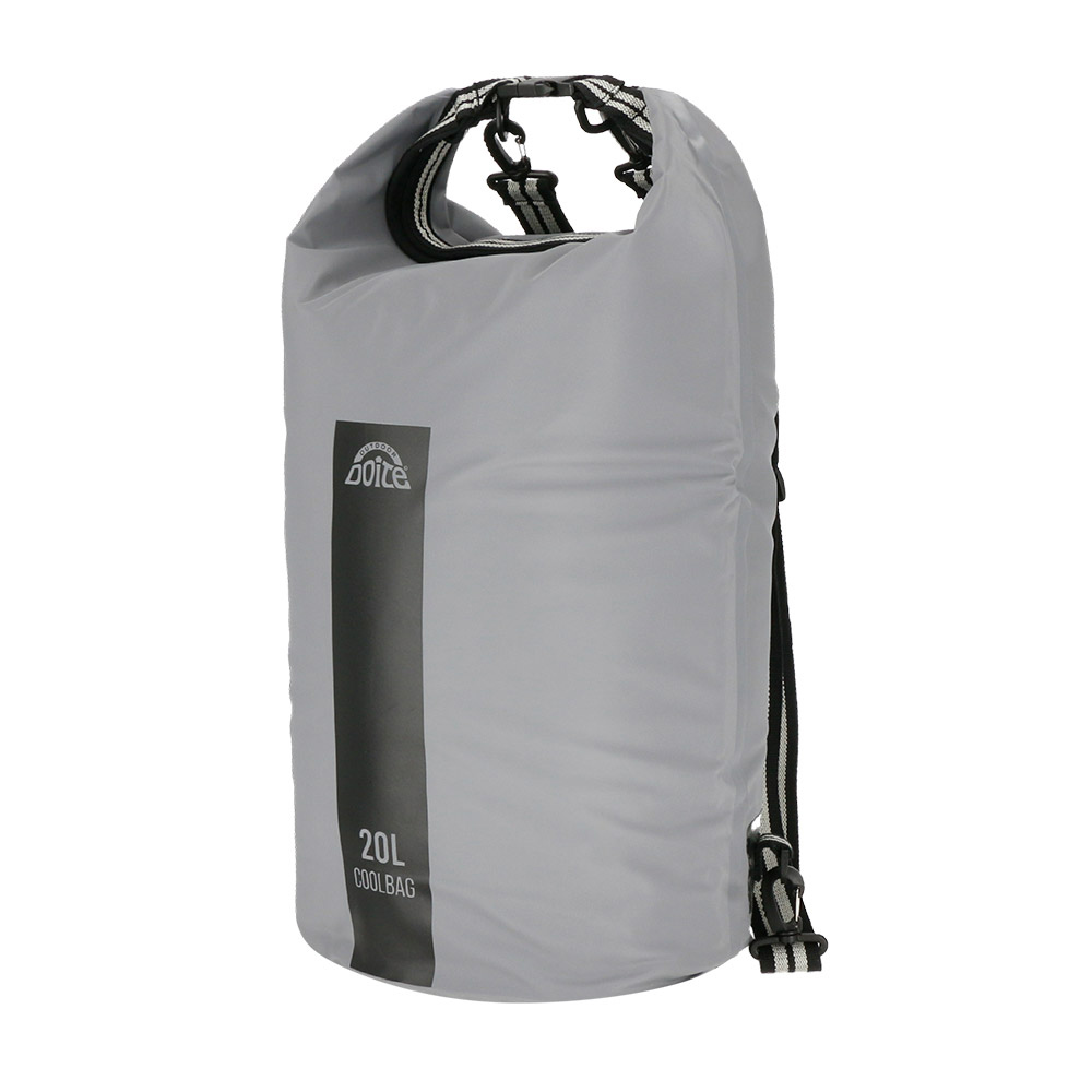 COOLER DOITE PLEGABLE OUTDOOR COOLBAG 20 LITROS GRIS - 2