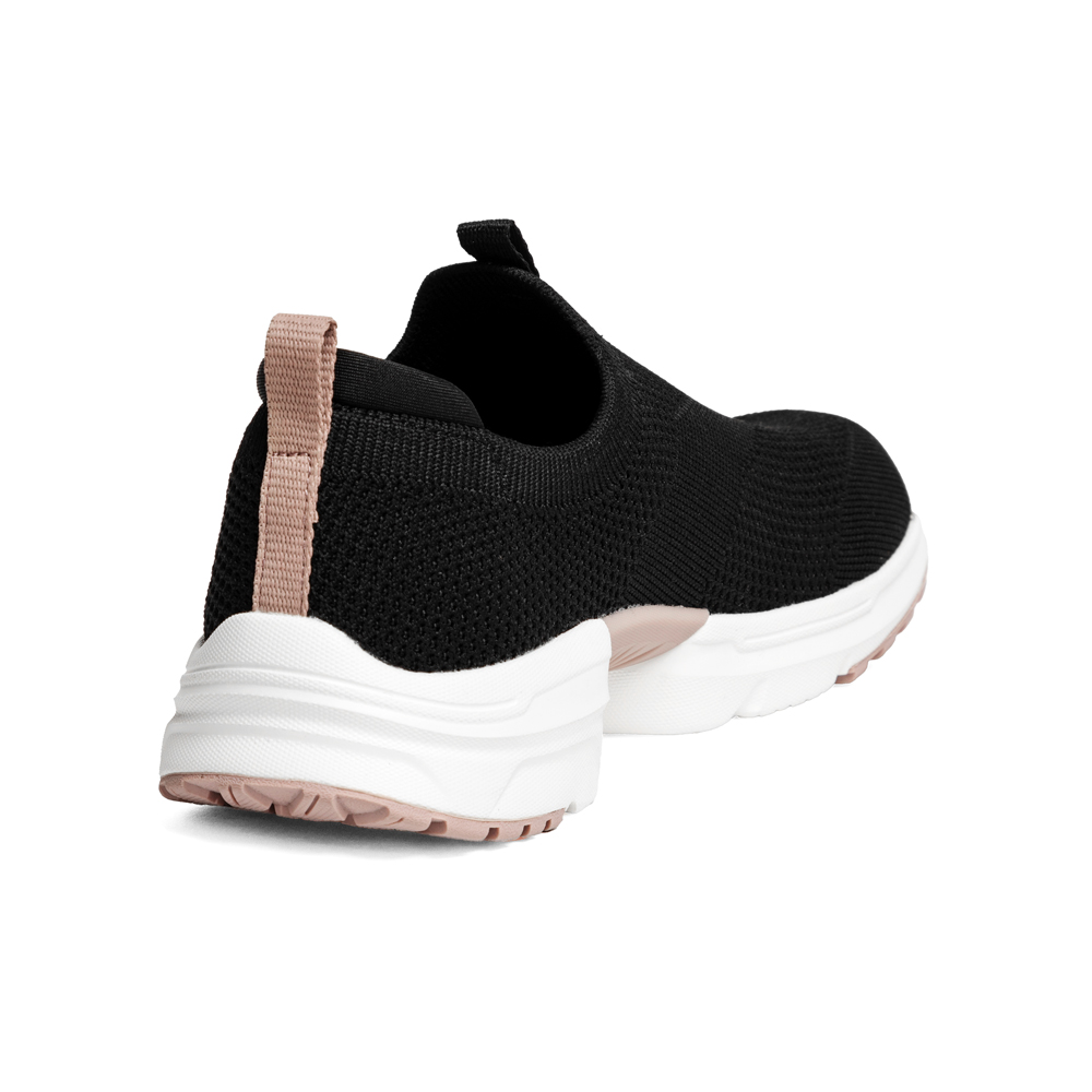 ZAPATILLA CAÑA BAJA LITE KNIT NEGRO MUJER DOITE - 3