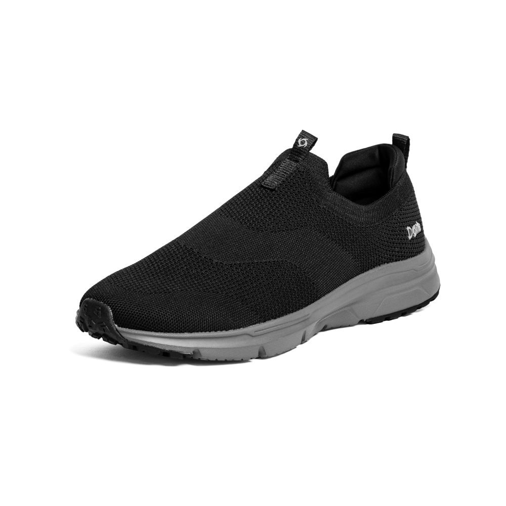 ZAPATILLA CAÑA BAJA LITE KNIT NEGRO HOMBRE DOITE - 1