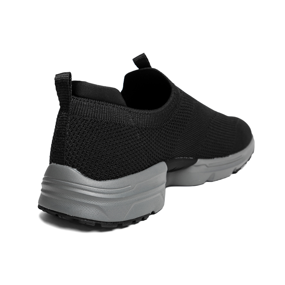 ZAPATILLA CAÑA BAJA LITE KNIT NEGRO HOMBRE DOITE - 3
