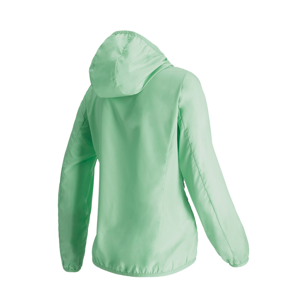 CHAQUETA COMPACTABLE AIRJKT HOODIE MUJER TURQUESA DOITE - 3