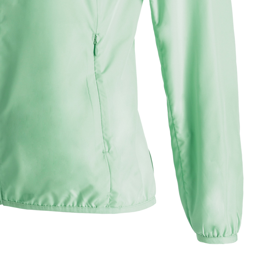 CHAQUETA COMPACTABLE AIRJKT HOODIE MUJER TURQUESA DOITE - 5