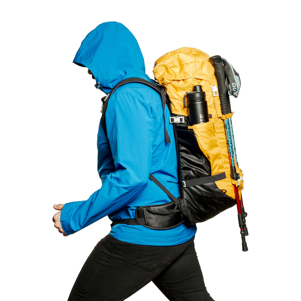MOCHILA ACCENT 37 LITROS AMARILLO DOITE - 4