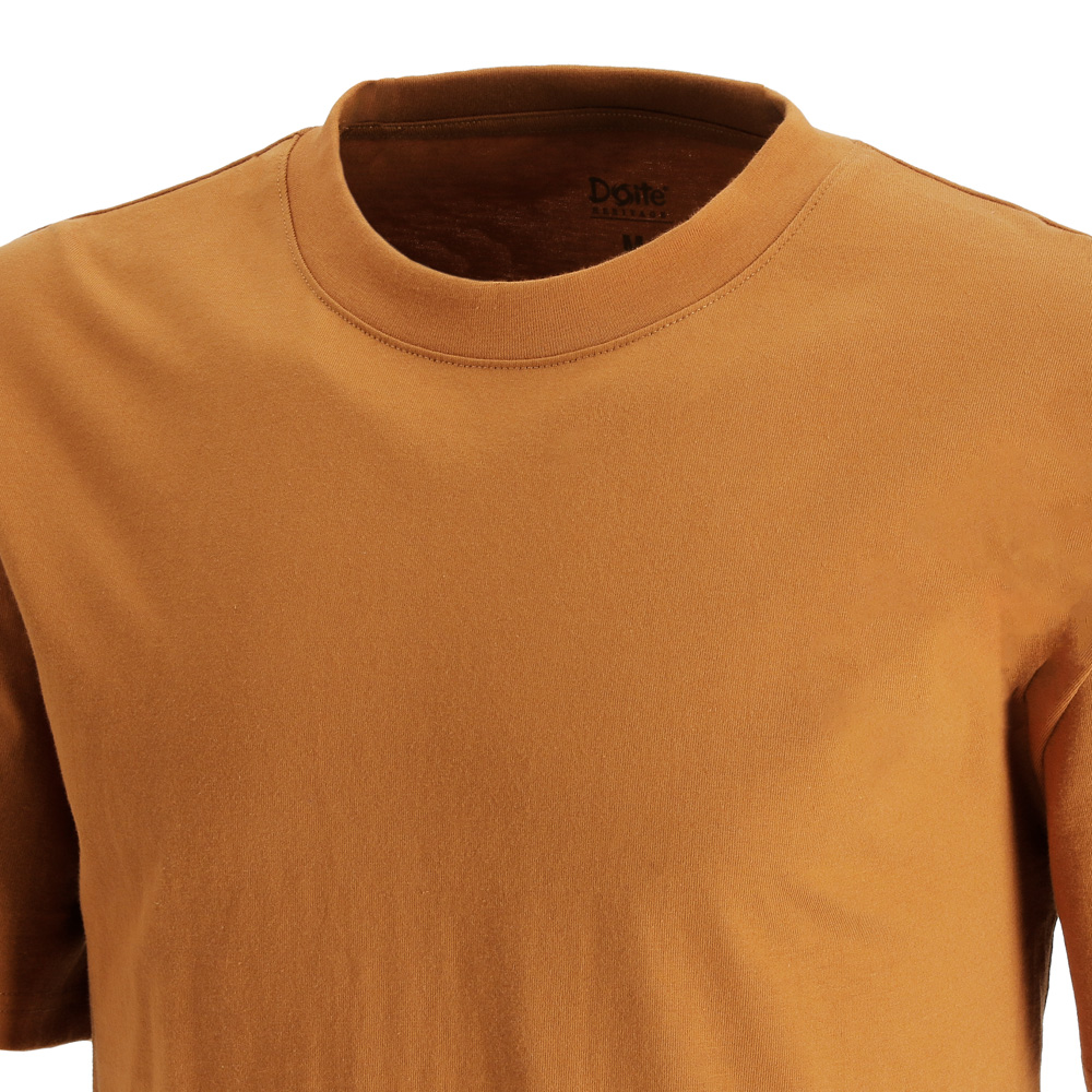 POLERA MANGA CORTA DAILY HOMBRE MOSTAZA DOITE - 4