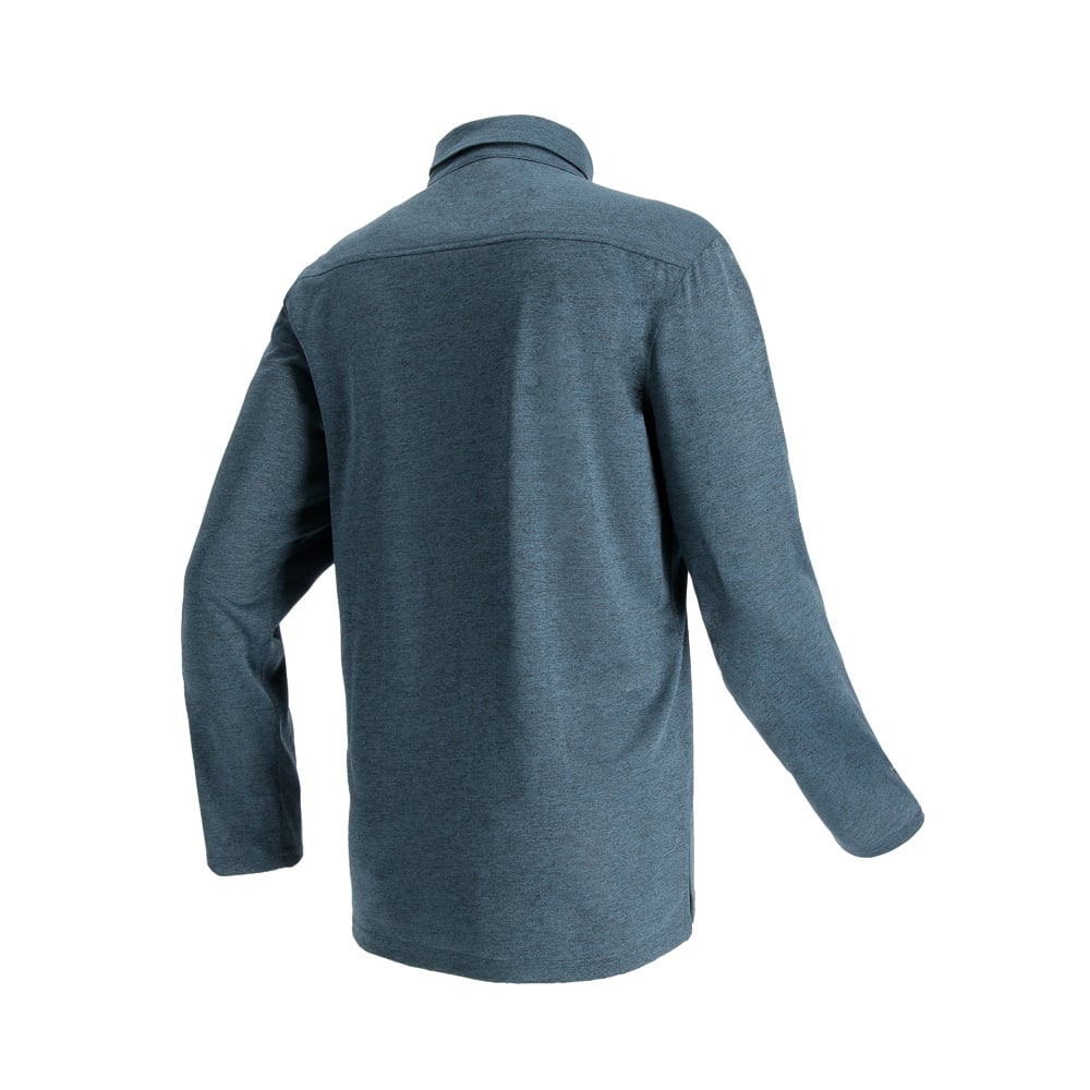 POLERA MANGA LARGA DEPORTIVA LAVA POLO HOMBRE GRIS DOITE - 3