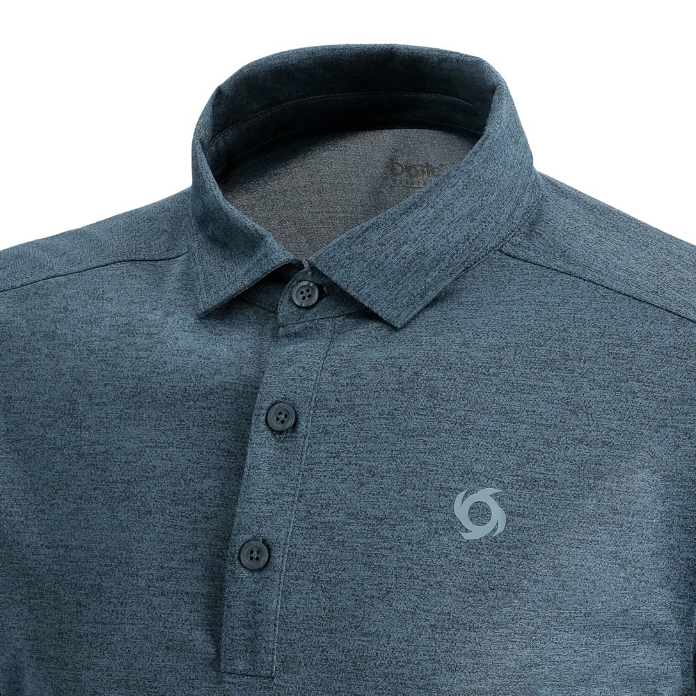 POLERA MANGA LARGA DEPORTIVA LAVA POLO HOMBRE GRIS DOITE - 4