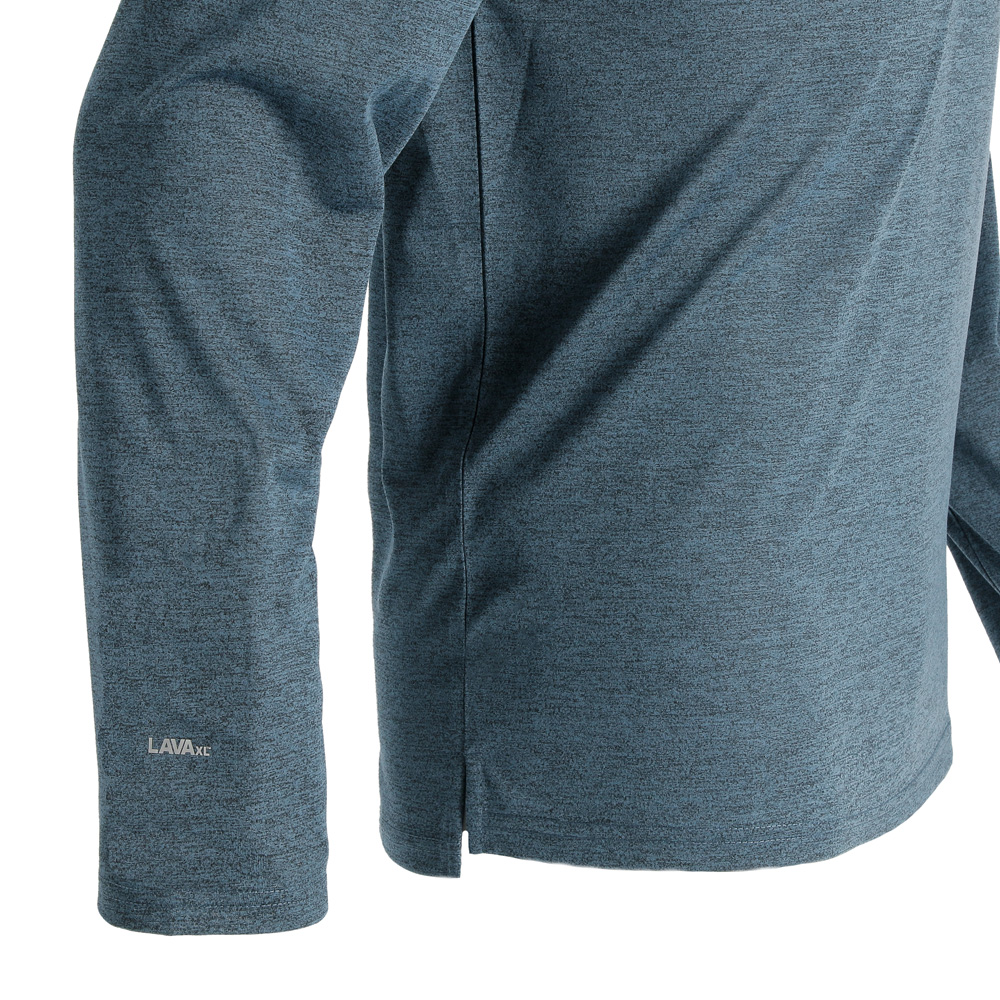 POLERA MANGA LARGA DEPORTIVA LAVA POLO HOMBRE GRIS DOITE - 5