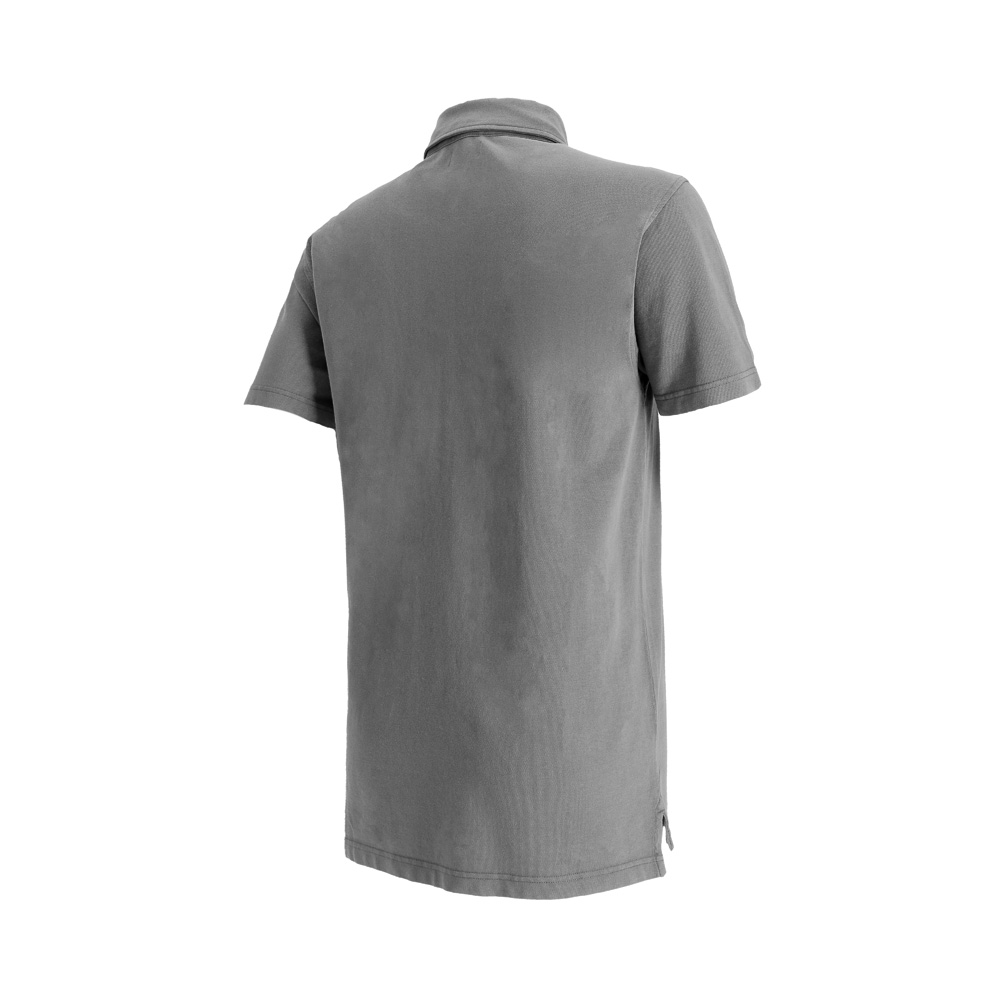 POLERA MANGA CORTA ALGODON ACADIA HOMBRE GRIS DOITE - 3