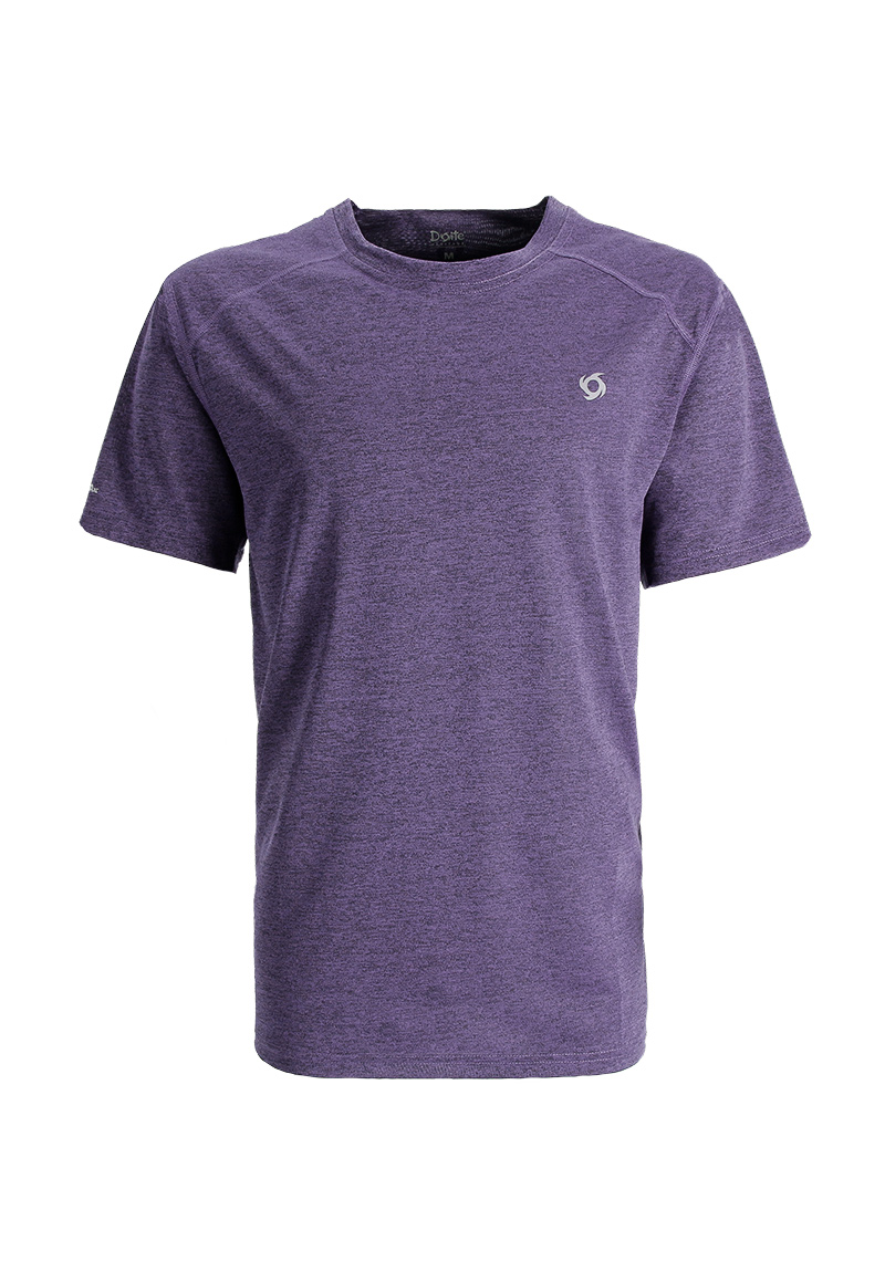 POLERA MANGA CORTA DEPORTIVA LAVA HOMBRE MORADO DOITE - 1