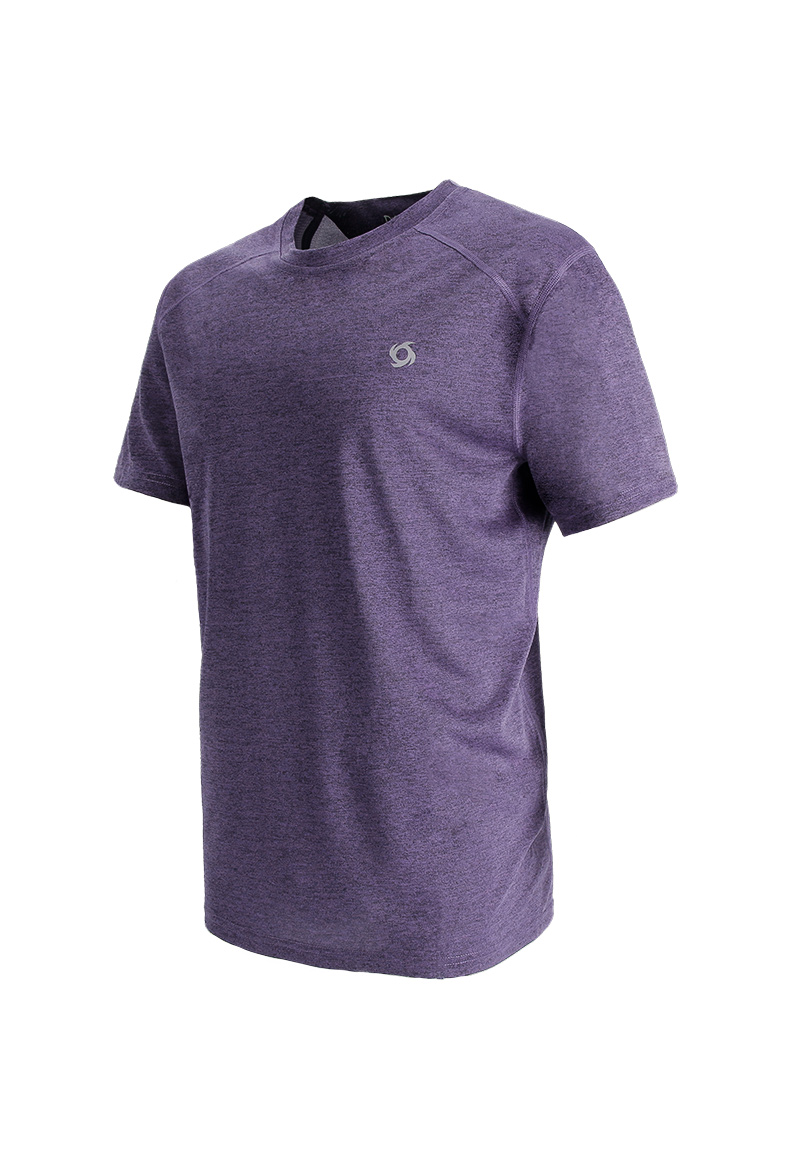 POLERA MANGA CORTA DEPORTIVA LAVA HOMBRE MORADO DOITE - 2