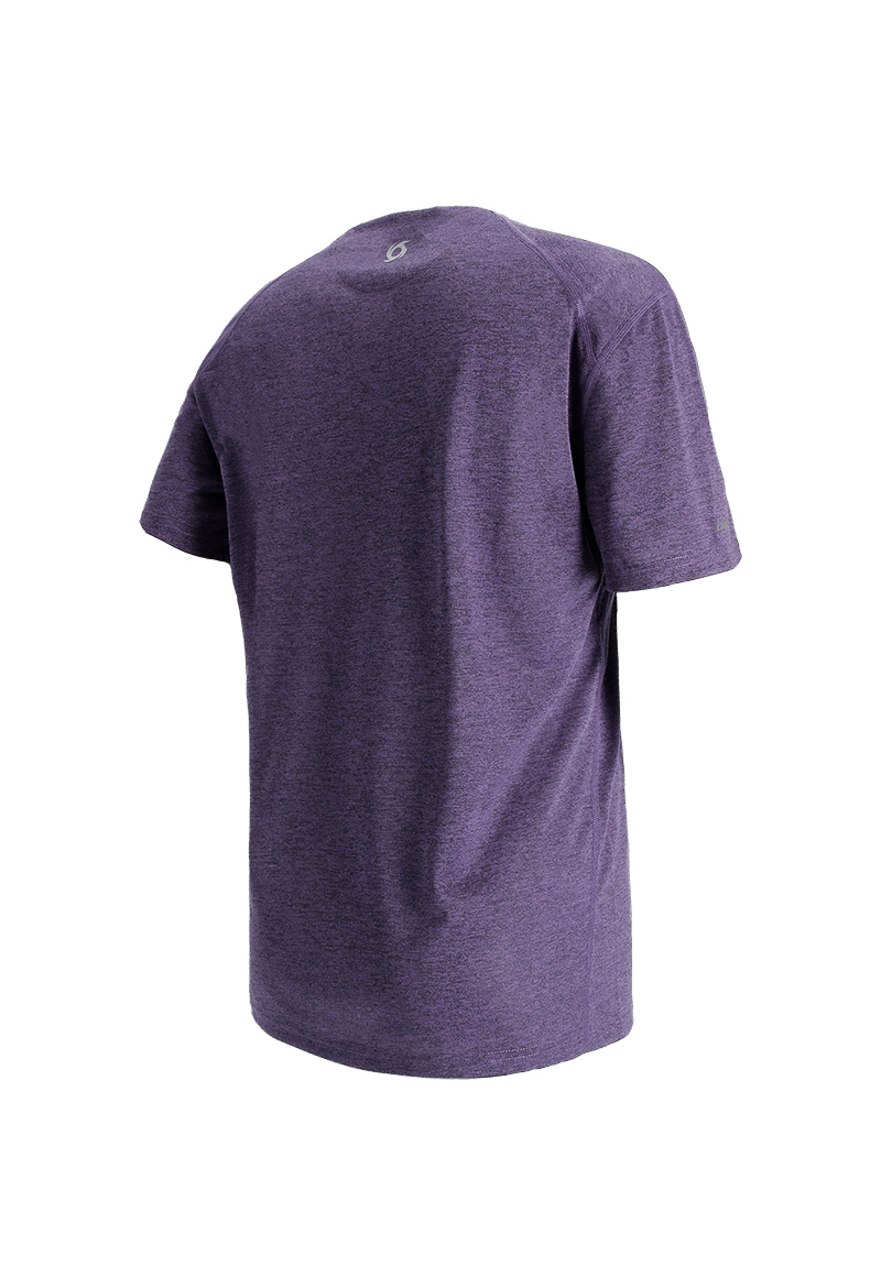 POLERA MANGA CORTA DEPORTIVA LAVA HOMBRE MORADO DOITE - 3