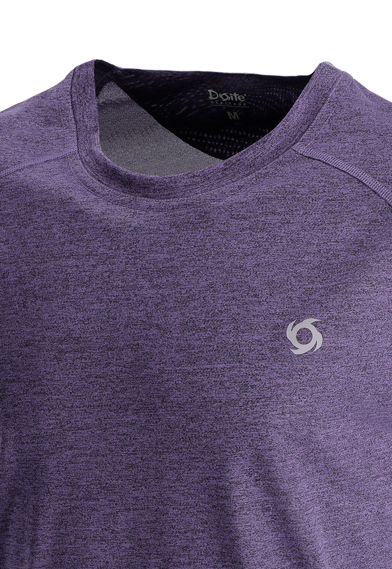 POLERA MANGA CORTA DEPORTIVA LAVA HOMBRE MORADO DOITE - 4