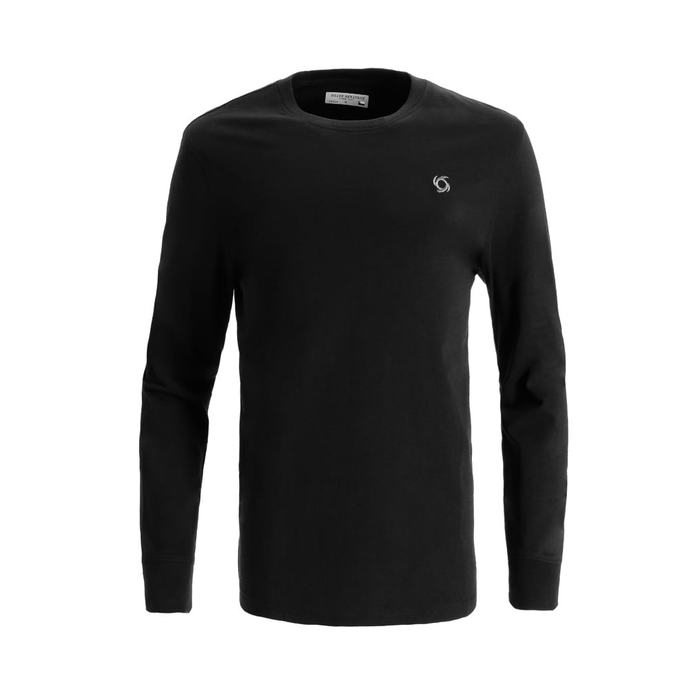 POLERA MANGA LARGA PATRIA NEGRO HOMBRE DOITE - 1