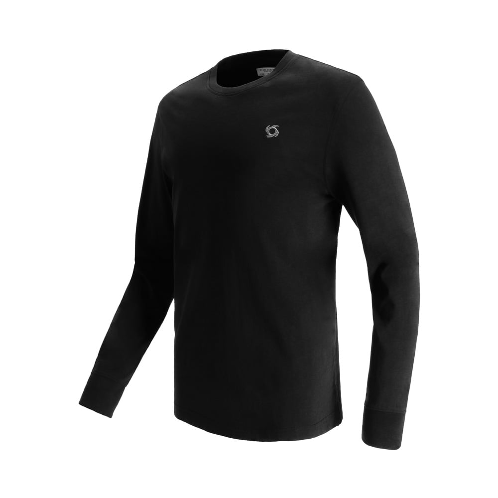 POLERA MANGA LARGA PATRIA NEGRO HOMBRE DOITE - 2