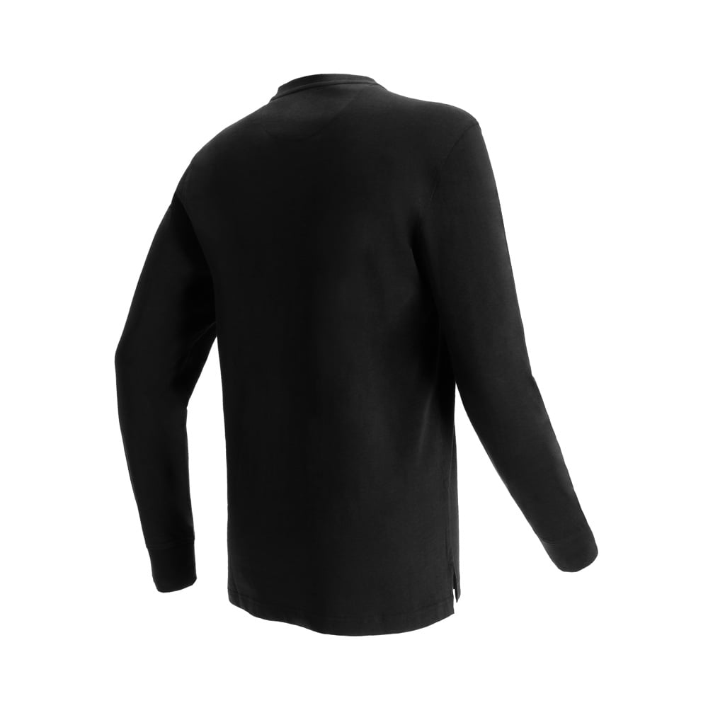 POLERA MANGA LARGA PATRIA NEGRO HOMBRE DOITE - 3