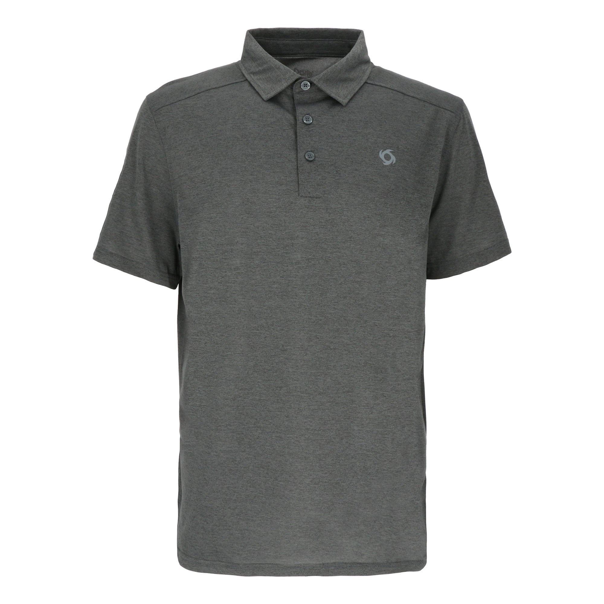 POLERA MANGA CORTA DEPORTIVA LAVA POLO HOMBRE GRIS DOITE - 1
