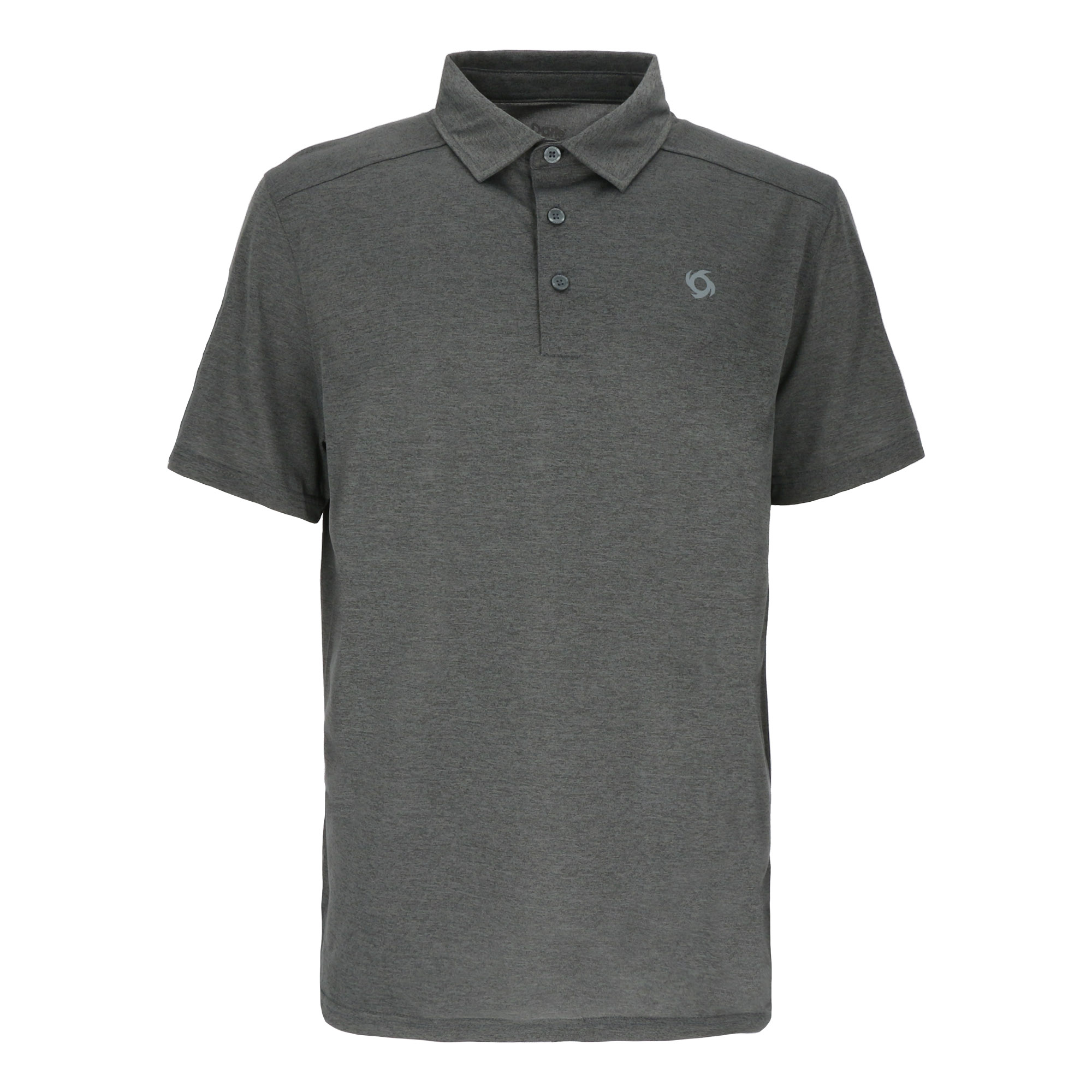 POLERA MANGA CORTA DEPORTIVA LAVA POLO HOMBRE GRIS DOITE - 1