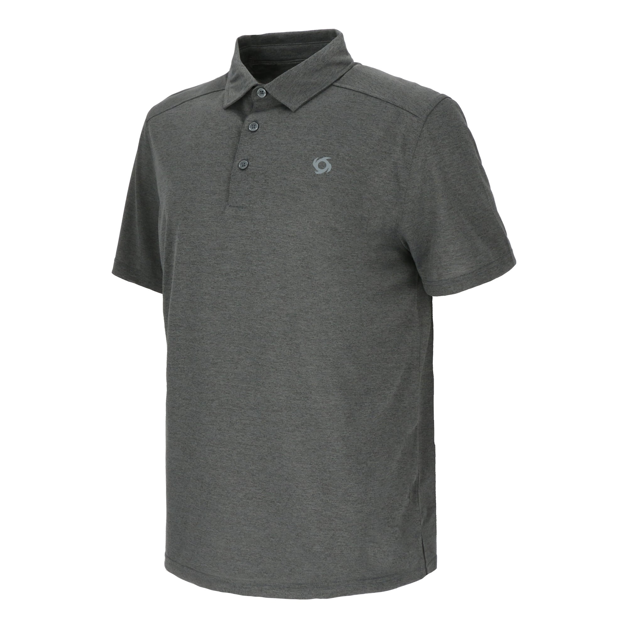 POLERA MANGA CORTA DEPORTIVA LAVA POLO HOMBRE GRIS DOITE - 2