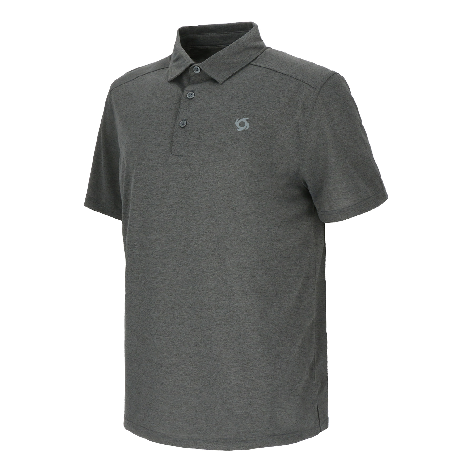 POLERA MANGA CORTA DEPORTIVA LAVA POLO HOMBRE GRIS DOITE - 2